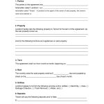 Rental Agreement Template - Free Printable Documents with regard to free tenant lease agreement template