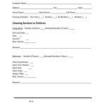 Residential Cleaning Proposal Bid Sheet Printable Pdf Download In Laundry Service Agreement Template
