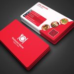 Restaurant Business Card On Behance With Restaurant Business Cards Templates Free