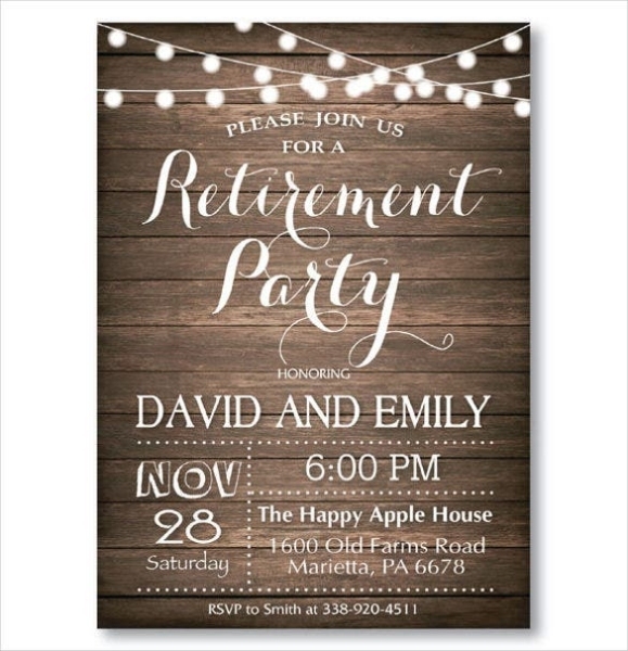 Retirement Flyer Template Free | Ngoprektehemepinterest2 Inside Retirement Flyer Template