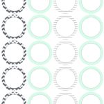 Round & Square Labels From Lizzy'S Collection | Free Printable Labels In Microsoft Word Sticker Label Template
