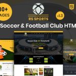 Rssports – Soccer & Football Club Html Template By Rs Theme | Themeforest Pertaining To Football Menu Templates