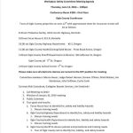Safety Agenda Templates – 10+ Free Sample, Example, Format Download Intended For Safety Committee Meeting Template