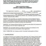 Sample Consulting Agreement | The Document Template Regarding Consulting Service Agreement Template