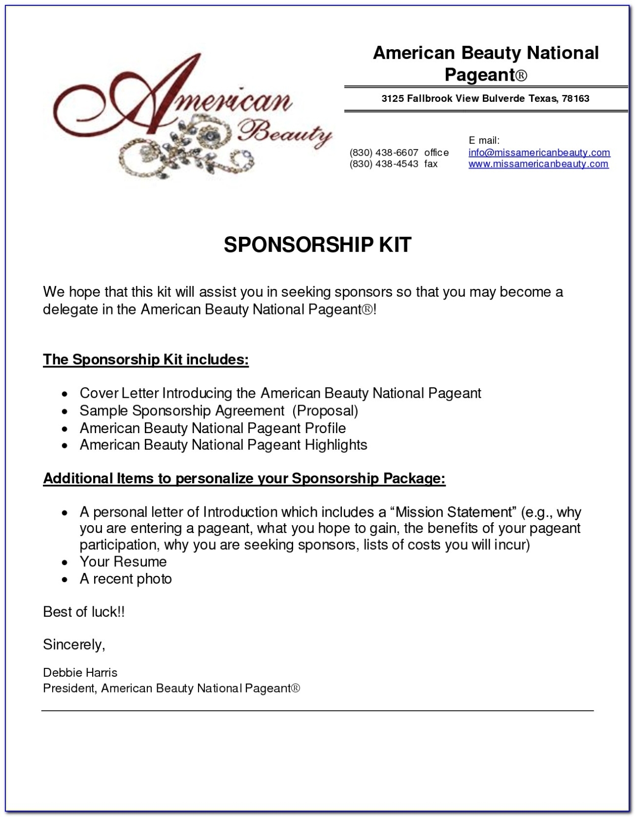 Sample For Sponsorship Proposal Pertaining To Race Car Sponsorship Agreement Template