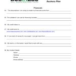 Sba Blank Business Plan Form Free Download Throughout Free Document Templates For Business