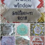 Selfsewn: Hand Embroidered Quilt Label Tutorial Pertaining To Quilt Label Template