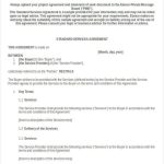 Service Agreement Template - 28+ Free Word, Pdf Documents Download for standard service level agreement template