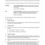 Share Purchase Agreement Template – Database – Letter Templates With Regard To Corporate Buy Sell Agreement Template