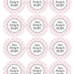 She'S Ready To Pop Baby Shower | Bumpandbeyonddesigns With Ready To Pop Labels Template