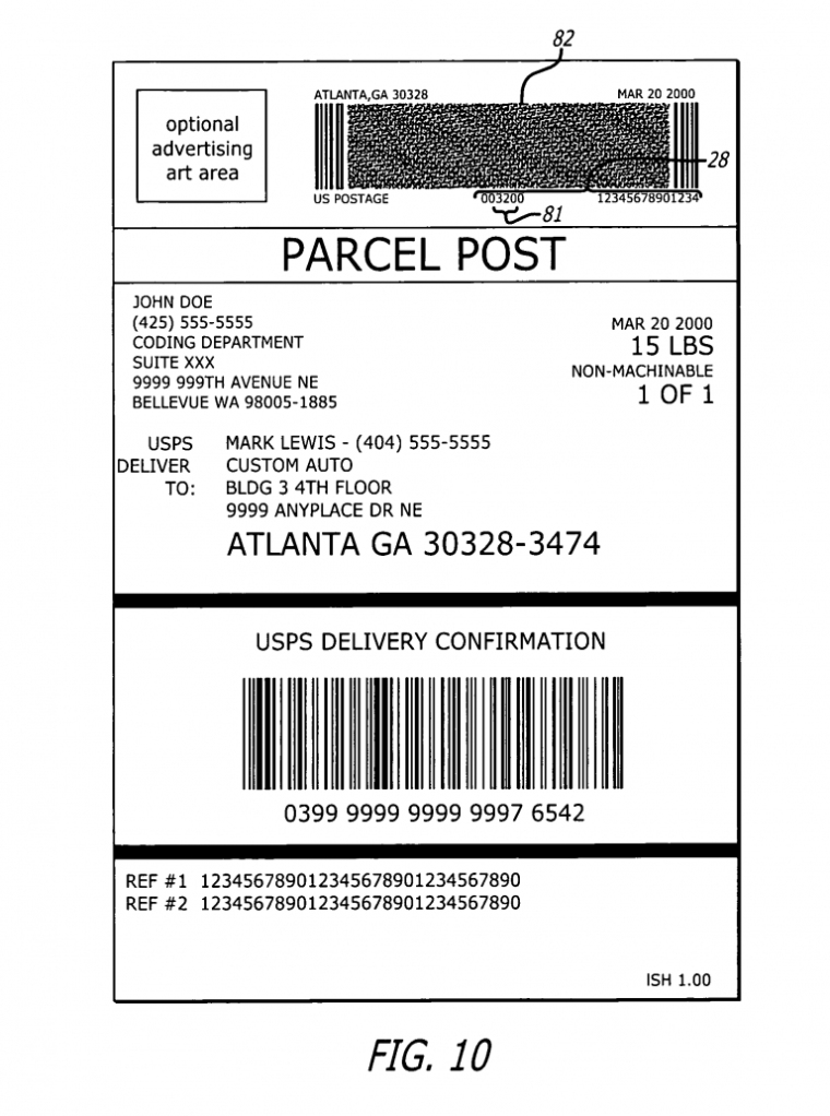 Shipping Label Template Usps – Printable Label Templates | Printable Within Usps Shipping Label Template Download