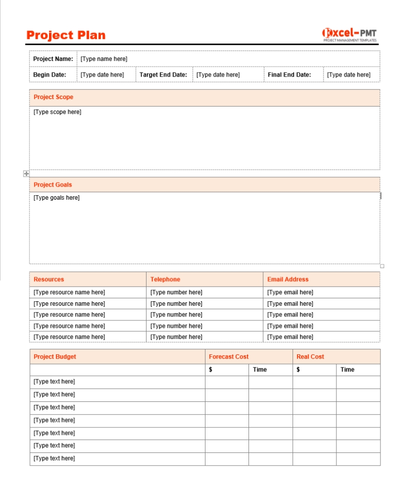 Simple Project Plan Template – Project Management | Small Business Guide Within Simple Project Proposal Template