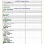 Small Business Accounting Spreadsheet Template Free - Professional inside Bookkeeping For A Small Business Template