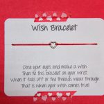 Sometimes Creative: Valentine Wish Bracelet In Wish You Were Here Postcard Template