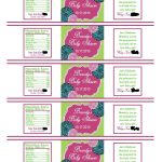 Southern Inspirations: How To Make Water Bottle Labels Inside Free Custom Water Bottle Labels Template