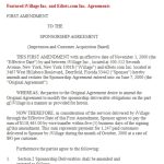 Sponsorship Agreement – Download Word And Pdf| Agreements For Corporate Sponsorship Agreement Template