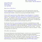 Ssa – Poms: Nl 00701.137 – Ssa L503 Centenarian Project Regarding Letter To Congressman Template