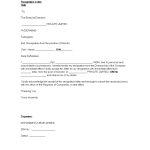 Standard Director Resignation Letter | Templates At Within Standard Resignation Letter Template