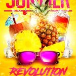 Summer Break Beach Party Flyer Template For Club Events – Ffflyer With Summer Event Flyer Template