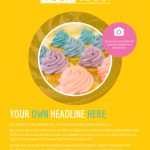 Sweet Cupcake Shop Flyer Template | Mycreativeshop With Cupcake Flyer Templates Free