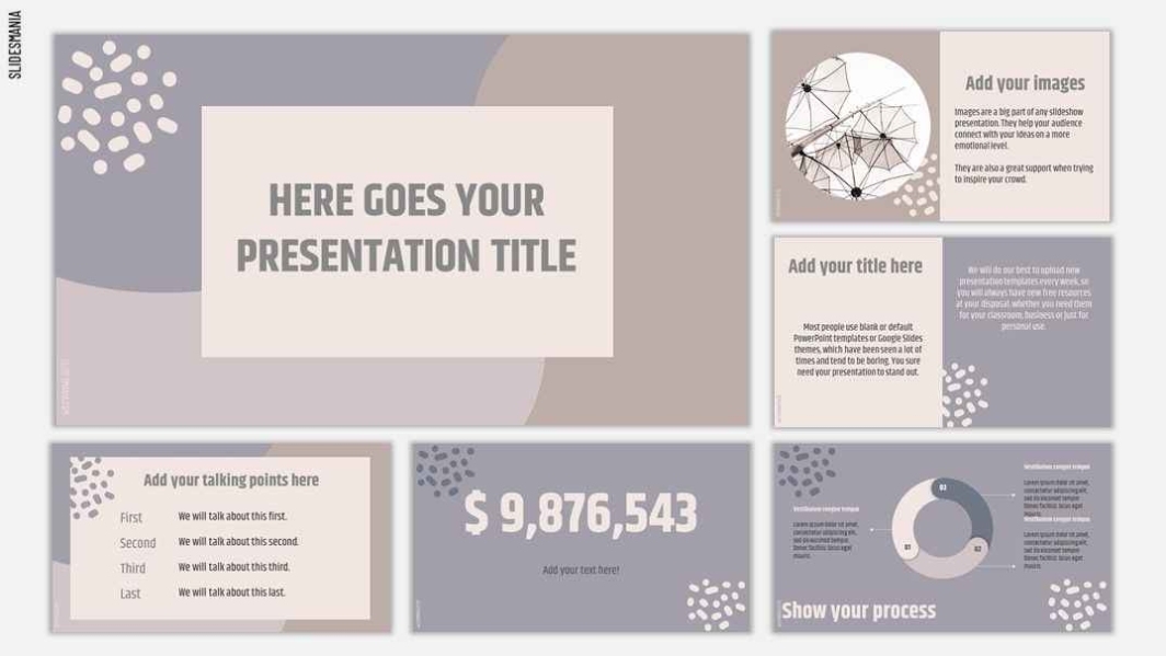 Template Ppt Aesthetic Google Drive With Regard To Google Drive Presentation Templates