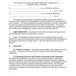 Tenancy Common Agreement Doc Template | Pdffiller With Risk Sharing Agreement Template