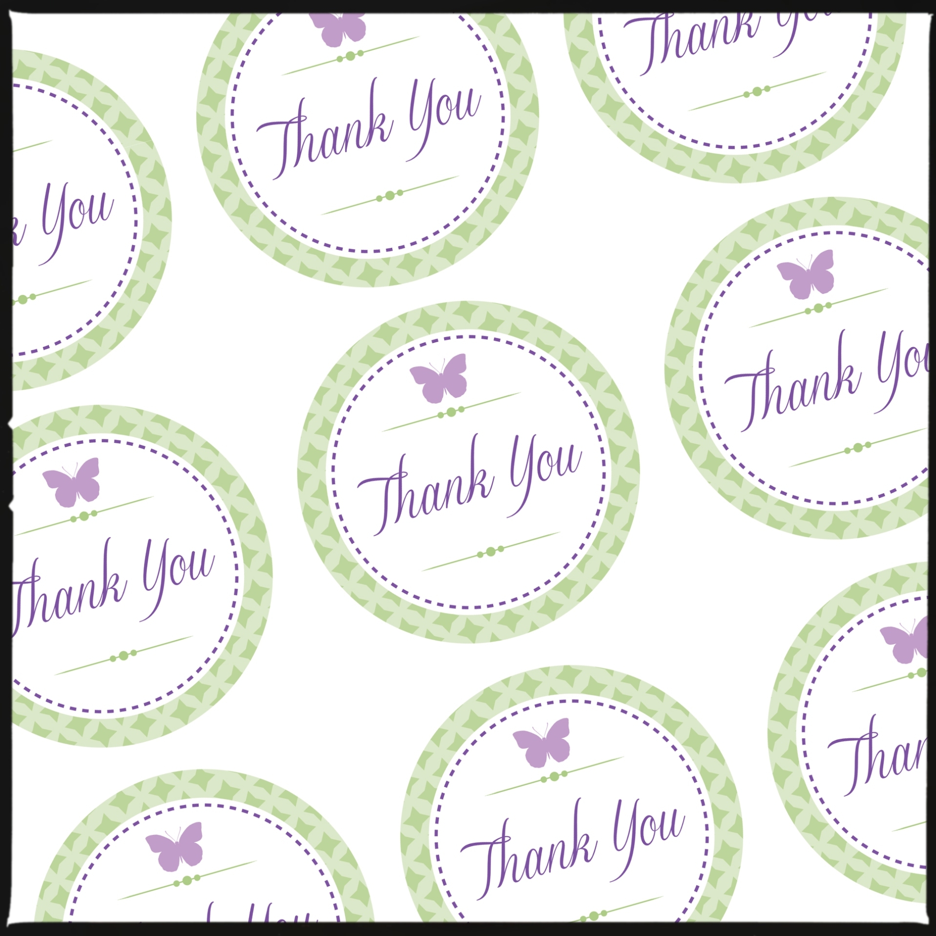 Thank You Label Template | Printable Label Templates Pertaining To Pretty Label Templates