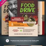 Thanksgiving Food Drive Flyer – Corporate Identity Template With Regard To Food Drive Flyer Template
