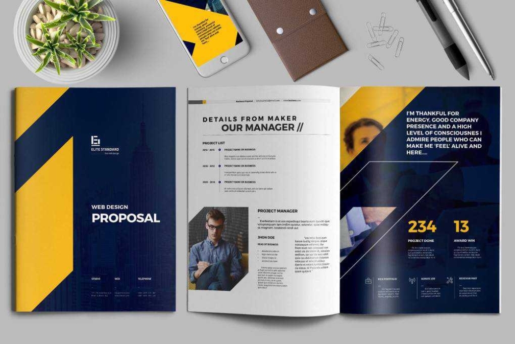 The 10 Best Templates For Creating Project Proposals In Adobe Indesign Throughout Business Proposal Template Indesign