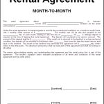 The Important Terms To Include In A Rental Agreement Template – Free With Regard To Free Printable Residential Lease Agreement Template