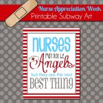 The Polka Dot Posie: Brighten A Nurse'S Day With This Free Printable with regard to Nurses Week Flyer Templates