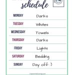 Top 5 Unsorted House Cleaning Schedule Templates Free To Download In in Free Laundromat Business Plan Template