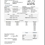 Towing Company Receipt Template – Invoice Template Intended For Towing Service Agreement Template
