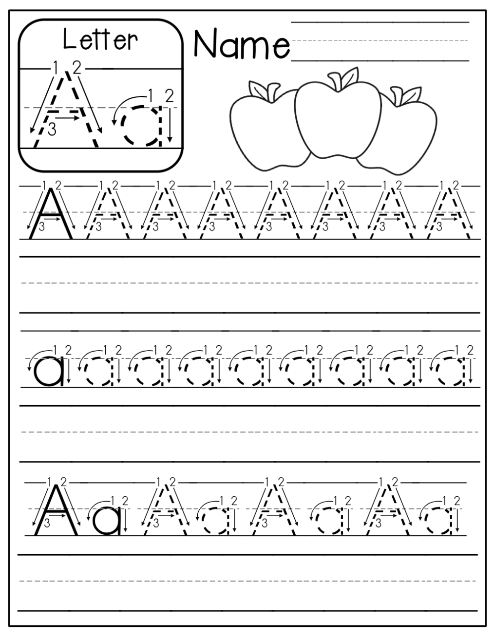 Tracing Letters Handwriting Worksheets | Tracinglettersworksheets Within Tracing Letters Template
