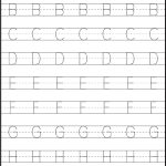 Tracing Letters Template - Tracinglettersworksheets with Letter I Template For Preschool
