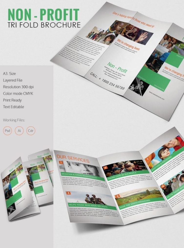 Tri Fold Brochure Template - 43+ Free Word, Pdf, Psd, Eps, Indesign Within Flyer Maker Template