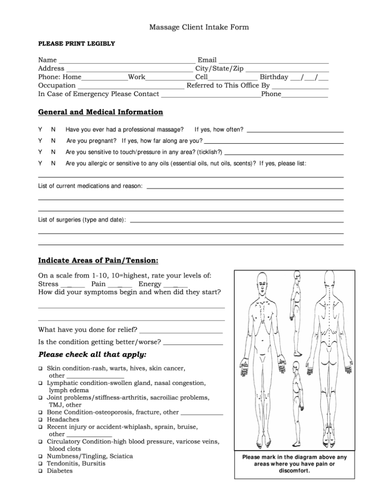 Type Soap Notes Soap Charting Fillable Forms For Charting, Intake Forms In Free Soap Notes For Massage Therapy Templates