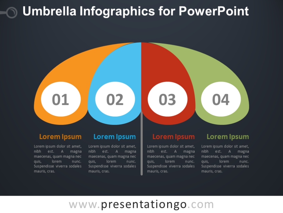 Umbrella Infographics For Powerpoint - Presentationgo throughout Free Infographic Templates For Powerpoint