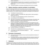 Unitholders Agreement Template | Hq Printable Documents Pertaining To Unitholders Agreement Template