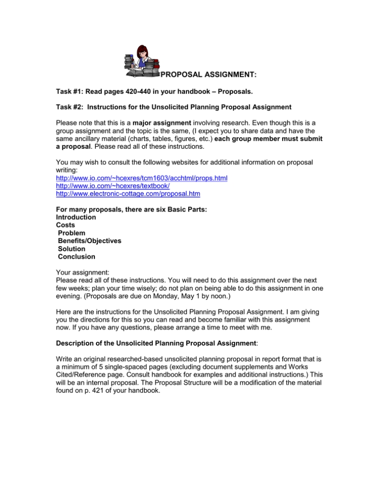 Unsolicited Proposal Template pertaining to Unsolicited Proposal Template