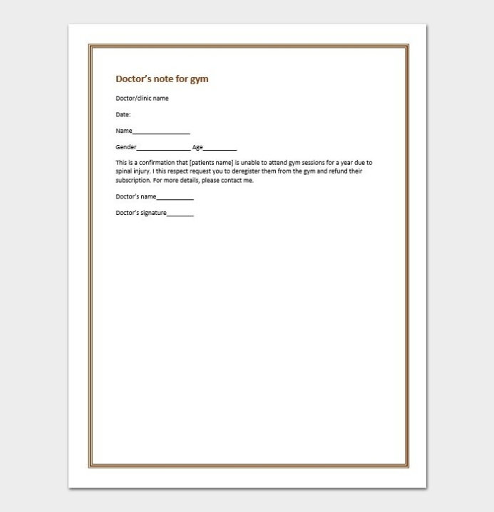 Urgent Care Doctors Note Template Lovely Will Urgent Care Write A Within Urgent Care Doctors Note Template