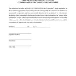 Usa Officer'S Undertaking To Repay Compensation | Legal Forms And Regarding Legal Undertaking Template