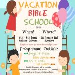 Vacation Bible School 2016 | Berean Bible Presbyterian Church In Vbs Flyer Template