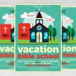 Vacation Bible School Flyer - Church A5 Template | Exclsiveflyer | Free throughout Vbs Flyer Template