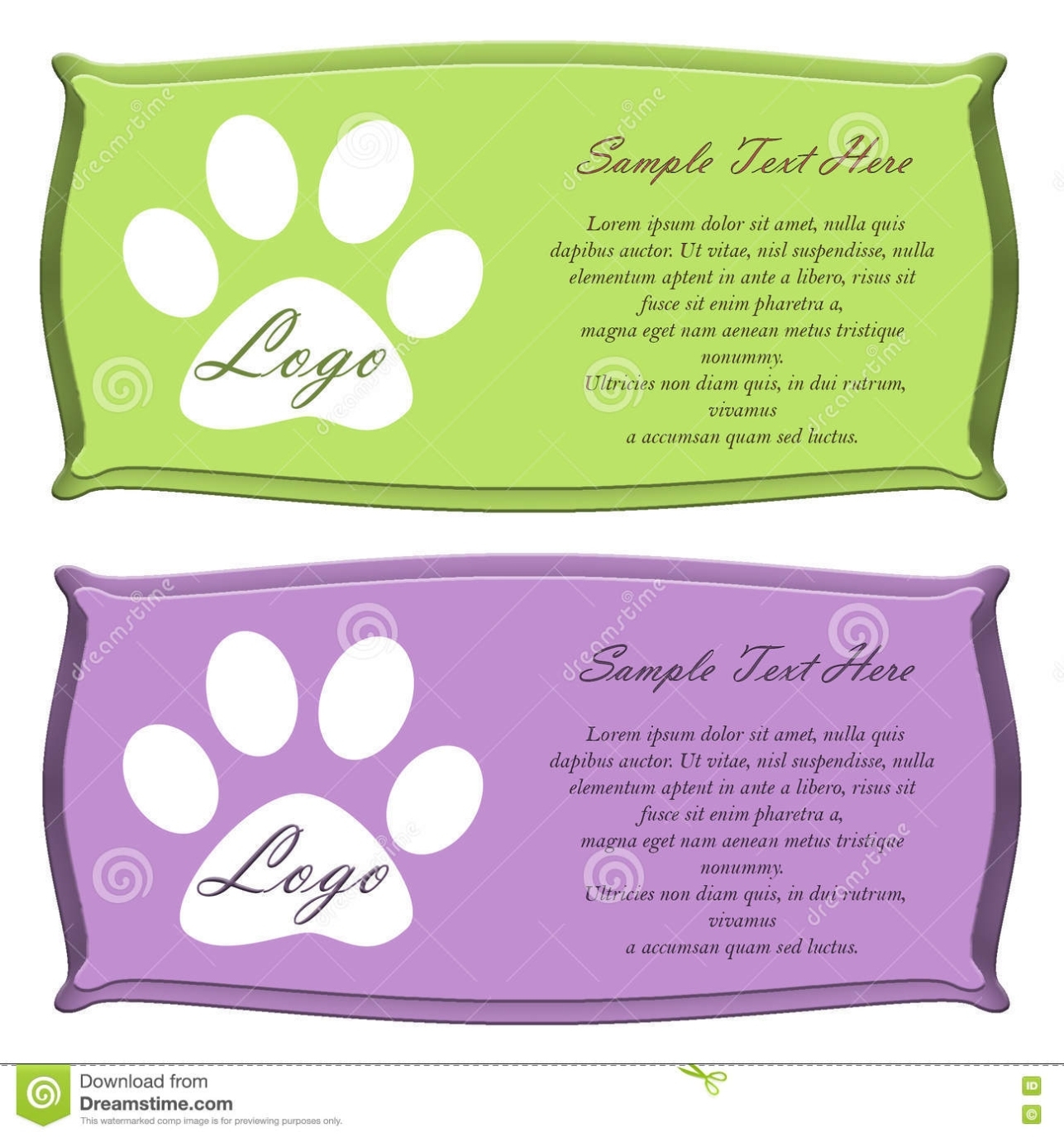 Vector Set. Dog Food Labels Stock Illustration - Illustration Of pertaining to Dog Treat Label Template