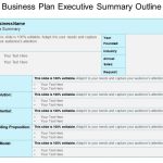 [View 13+] 44+ Executive Summary Business Plan Outline Template Pertaining To Executive Summary Template For Business Plan