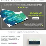 Vistaprint 500 Business Cards For 9.99 Code : Vistaprint Coupon Code Pertaining To Vista Print Business Card Template