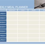 Weekly Eating Plan Template - Sampletemplatess - Sampletemplatess intended for Weekly Menu Template Word