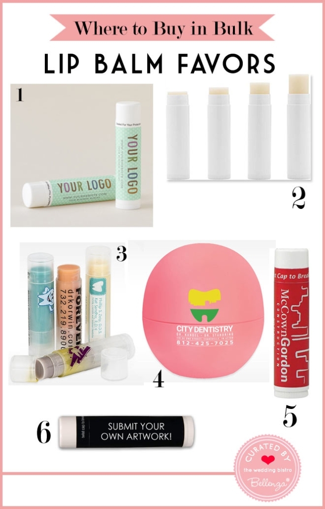 Where To Buy Lip Balm Favors In Bulk For Your Wedding Intended For 2.125 X 1.6875 Label Template