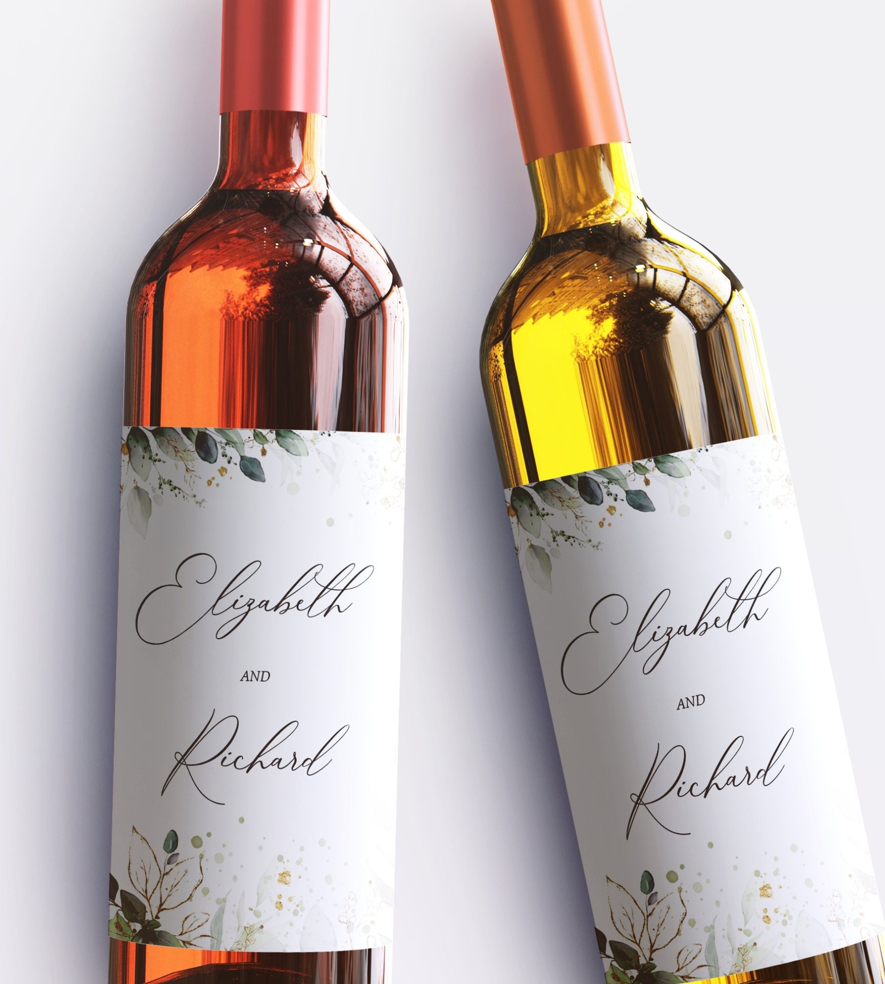 Wine Bottle Label Template Wedding Wine Sticker Bottle | Etsy Pertaining To Wine Bottle Label Design Template